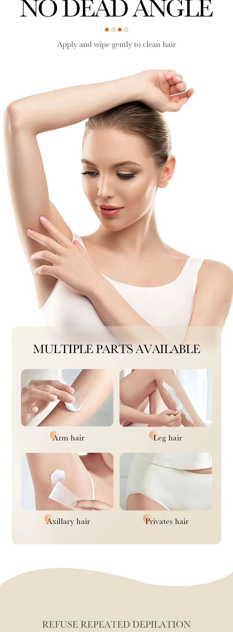 Hair Removal Cream Permanent Epilator Cream Intimate Areas Health Painless Hair Remover Growth Inhibitor for Men Woman Body Care