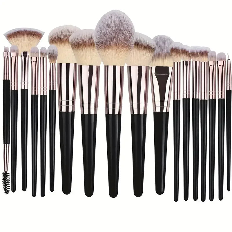 Professional 3/20PCS Makeup Brushes Set Soft Fluffy Eyeshadow Foundation Concealer Blending Blush Brush Kabuki Women Beauty Tool