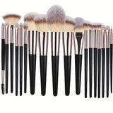 Professional 3/20PCS Makeup Brushes Set Soft Fluffy Eyeshadow Foundation Concealer Blending Blush Brush Kabuki Women Beauty Tool