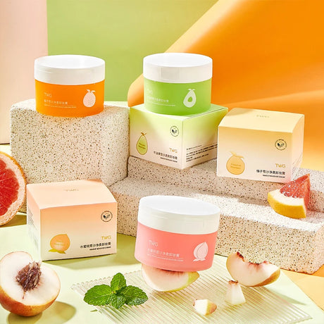 Avocado Cleansing Balm 4-in-1 Makeup Remover for Face Eyes & Lips Fast Melting No Residue Gentle Cleansing Balm Fruit Scented