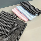 Exfoliating Washcloth Back Scrubber for Shower for Men Silver-ion Multi-Function Foam Bath Towel Ultra-Long Exfoliating Towels