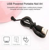 Nail UV Lamp 18LED Nail Dryer Suitable For All Gel Varnish Polishing And Curing With Timer Mode Suitable For Home Manicure Tools