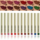20 Colors Dark Brown Nude Liquid Lipsticks Waterproof Velvet Matte Lip Gloss Long Lasting Lip Glaze Beauty Red Lip Tint Makeup