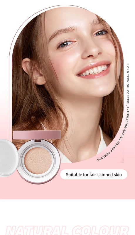 OCHEAL CC Cream Cushion Foundation Cream Long Lasting Moisturizing Concealer Foundation BB Cream For Face Makeup Concelear