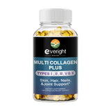 Multi Collagen Pills for Antioxidant Women & Men Natural Skin Care Supplement - Hydrolyzed Protein Collagen Peptides