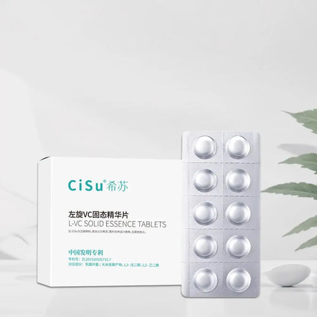 1 Kit VC Solid Essence Tablets Anti-aging Remove Wrinkle Shrink Pore VC Moisturizing Brighten VC Freeze-dried Powder Skin Care