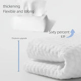 100 Count Ultra-Soft, Gentle, and Effective Facial Cleansing Wipes - Dual-Use, Extractable Dry and Wet, Alcohol-Free, Unscented
