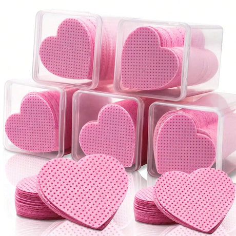 LINMANDA 200Pcs Lint Free Nail Cleaning Wipes Nail Cleaning Pads Gel Nail Cleaning Wipes Suitable for Home or Nail Salon Use
