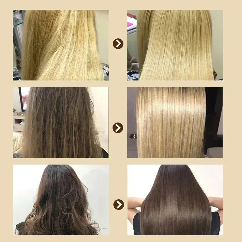 120ml Keratine Magical Hair Mask Protein Straighten Repair Dry Frizzy Damaged Cream Pro Soft Smooth Shiny Deep Moisturizing Care