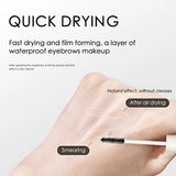 QIBEST Eyebrow Gel Styling Liquid Colorless Transparent Fixed Gel Waterproof Sweat-proof Eyebrow Repair Makeup Gel For Eyebrows