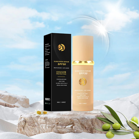 Sunscreen liquid foundation 30g, waterproof, sweat proof, goodbye to dry pickup powder, concealer, even skin color
