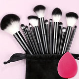 NEW 13PCS Makeup Brush Set Soft Fluffy Eye Shadow Foundation Blush Highlighter Concealer Brush Female Beauty Tool Christmas Gift