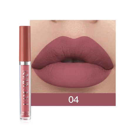 HANDAIYAN 1/6 PCS Lipstick Set Make-up for Women Non Stick Cup Waterproof Long Lasting Cosmetics Korean Makeup Matte Lipstick