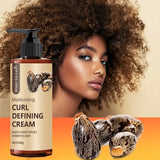 Perm, Latin Curls, Braids, and Curling Styling Cream, Give Hair a Natural, Voluminous, Long-Lasting Style, Moisturize and Nourish, Suitable for Wavy and Curly Hair, and Protect the Hair