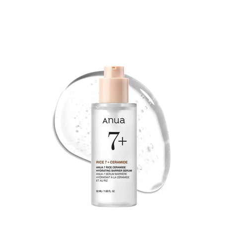 Rice ceramide 7 Hydrating Serum 50ml Moisturizing Face Serum, Non-comedogenic Fragrance Free, Sensitive Dry Skin