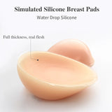 LERVANLA Silicone Breasts Pads Forms Pads Chest Women's Fake Boobs Enhancement Magnify Underwear 2-in-1Breast Becomes Big