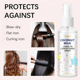 GSWP Coconut Milk Leave-In Conditioner Spray Long-Lasting Fragrance, Oil Control, and Volume, Deep Nourishment. 100/200ml