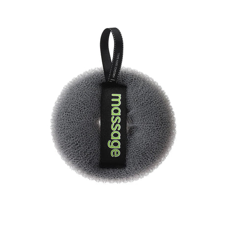 Shower Loofah Bath Sponge With Hanging Rope Exfoliating Soft Mesh Body Scrubber Rich Lather 3D Knit Design For Smooth Skin