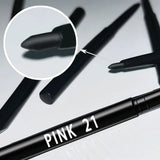 5Pcs Black Eyeliner Pencil Set - Waterproof, Long-Wearing, Easy Twist-up Application for Perfect Eye Makeup