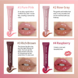 10ml Peptide Lip Mask Gel Moisturizing Lip Treatment Soften Dry Flaky Lips Lipstick Base Primer Nourishing Lip Cream Daily Lip Care Cosmetic For Women Girls