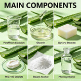 YUITIKUE 70+ Aloe Vera Niacinamide After Sun Gel Cooling Soothing Long Lasting Moisturizer For Face Body Sun Exposed Skin 60g