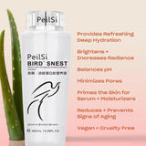 Bird's Nest Anti-Aging Protein Peptide Deep Moisturizing, Hydrating Glow Booster Toner for Face Soothing, Nourishing, Glass Skin