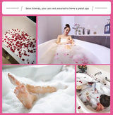 100/250/500g Pure Natural Rose Petal Bath Real Flower Bath Foot Bath Hot Spring Homestay Milk Bubble Bath Foot Bath Health Bath