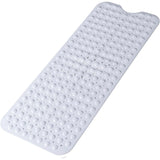 1pc Cartoon Extra Long Bathtub Mat 40x100cm Non Slip Bath Mat for Bathroom Tubs Shower Mats with Suction Cups & Drain Holes