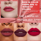 6pcs Lip Liner Pen Set Long-Lasting, Waterproof Sweatproof, Easy Coloring Non-fading Color Rendering Lip Gloss Set Beauty Makeup