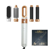 5 in 1 Hair Dryer Brush Hot Comb Set Professional Curling Iron Hair Straightener Styling Tool For Professional Hair Dryer