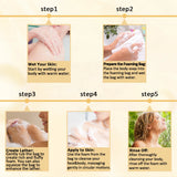 Coconut Scrub Soap Handmade Exfoliating Bath Soap Face & Body Cleanser Long-Lasting Moisturizing Soap Remove Dead Skin