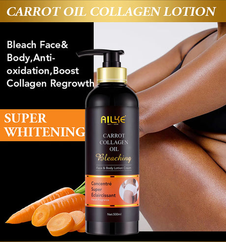 AILKE Collagen Whitening Set, Moisturizer, Hydration, Dark Spot Removal, Brightening Body Lotion, Armpit Whitening Cream