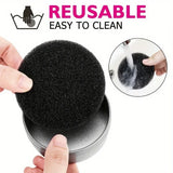 Easy to clean makeup brush Cleaning sponge - quick color removal and dry cleaning tool for eye shadow and eyeliner