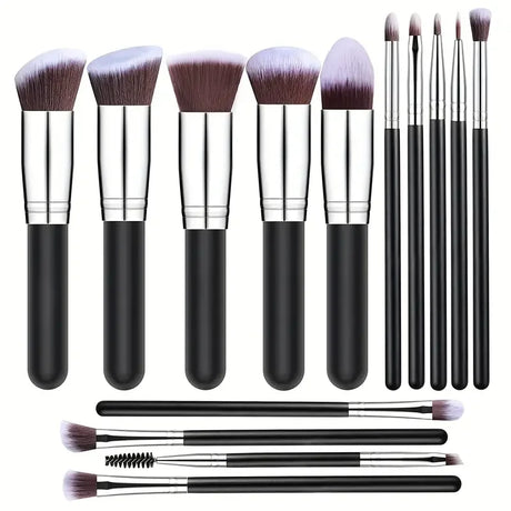 NEW 14PCS Makeup Brushes Set Soft Fluffy Foundation Blush Powder Eyeshadow Blending Female Cosmetics Beauty Tool Christmas Gift