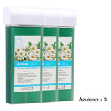 Painless Roll-On Wax Depilatory Honey & Aloe Vera Wax Cartridge for Bikini And Body Hair Removal Compatible with Wax Warmers