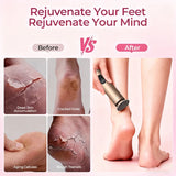 Aluminum Alloy 2-in-1 Electric Callus Remover And Food Grinder Hand Foot Care Tool Set with Gift Box