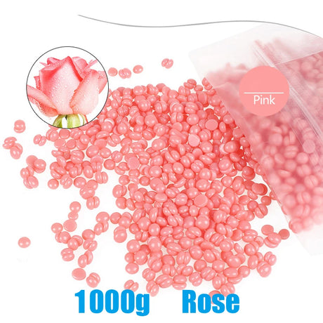 1000g/400g/50g Hot Wax Hair Removal Depilatory Waxing Wax Beads For Wax Heater Painless for Body Hairs Removal Beans