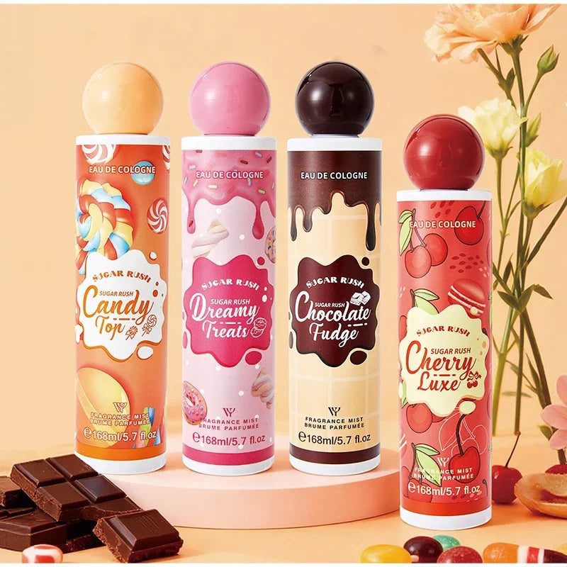 Sugar Gourmand Perfume Body Spray Fresh Sweet Chocolate Cream Candy Cherry Scent Long-lasting Fragrance Body Spray