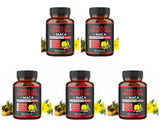 Tribulus Terrestris + Maca Root Extract Supplement Supports Energy Vitality Natural Herbal Health Non-GMO 90 Vegan Capsules
