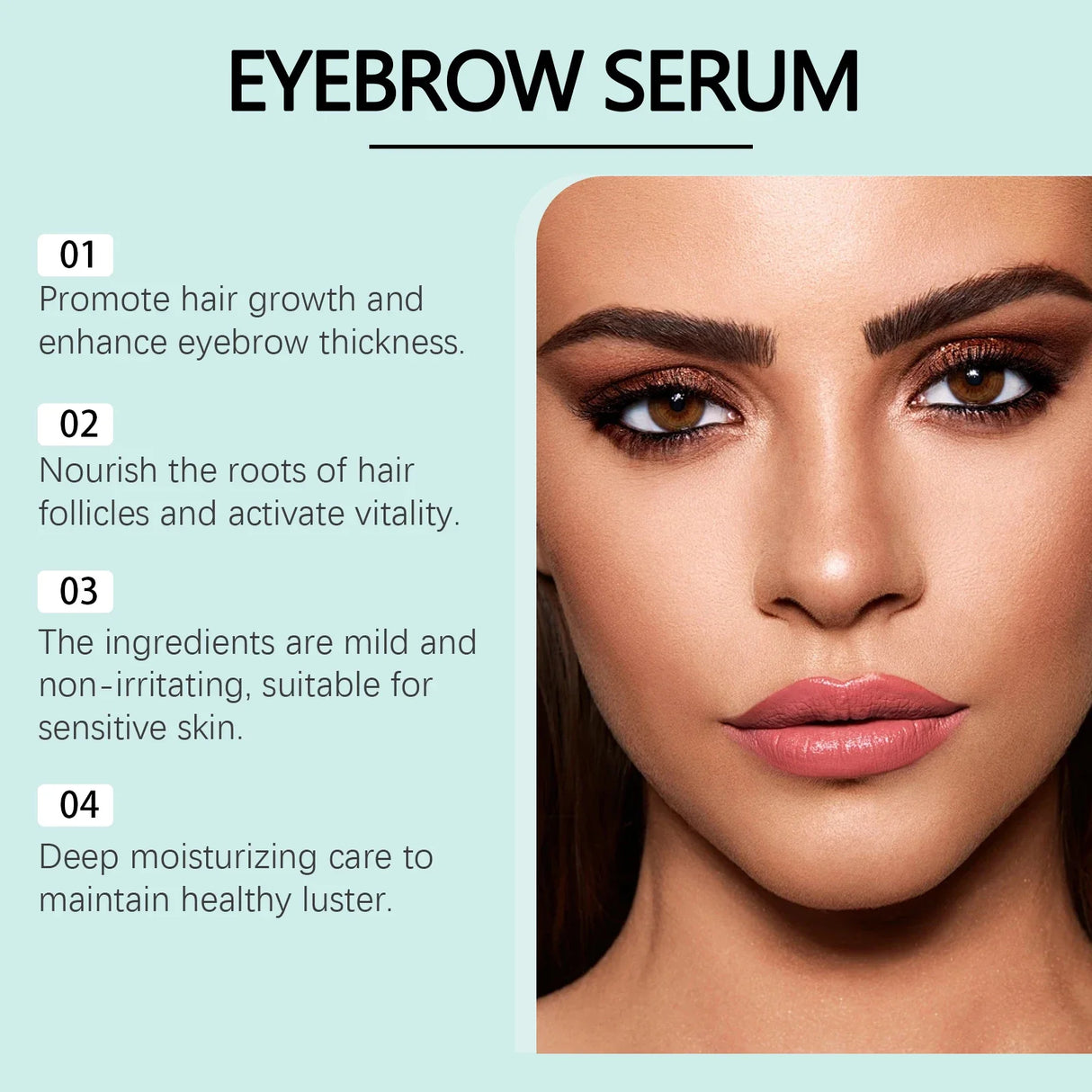 Fast Eyebrow Growth Serum Eyelash Hair Growth Anti Hairs Loss Product Prevent Baldness Fuller Thicker Lengthening Eyebrow Makeup