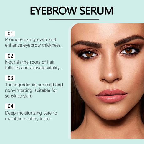 Fast Eyebrow Growth Serum Eyelash Hair Growth Anti Hairs Loss Product Prevent Baldness Fuller Thicker Lengthening Eyebrow Makeup