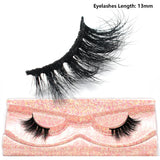 Half Lashes Mink Eyelashes Fluffy Soft False Eyelashes Wispy Cross Mink Eye Lashes Natural Short Mink Eyelash Extension Makeup