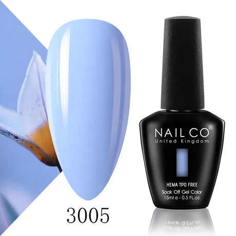 NAILCO 15ml HEMA FREE TPO FREE Top Base Coat Nail Gel Polish Supplies Vernis Semi Permanent Nail Art Manicure Gel Ongle UV Nails