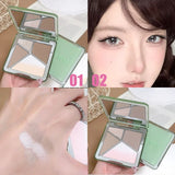 All-in-One Contour Palette Makeup Pearlescent Highlighter&Matte Nose Shadow Shimmer Sculpt&Define Beauty Natural Finish Cosmetic