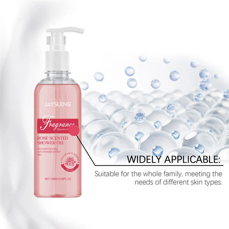Fragrant Shower Gel Body Wash Perfume Long Lasting Fragrance Deep Cleansing Moisturizing Refresh Smooth Exfoliating Bath Lotion