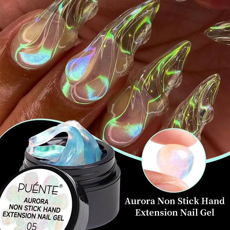 PUENTE 7.5ML Nude Shade Moonlight Cat Magnetic Gel Nail Polish Ultra-Bright Cat Eye Soak Off UV Semi-Permanent Varnish Manicure