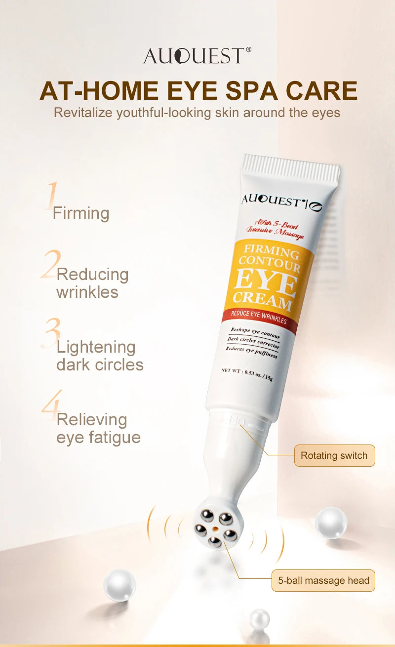 Peptide Anti Dark Circle Eye Cream Eye Bags Removal Caffeine Anti-Wrinkle Lifting Fine Lines Eye Cream Eyes Skin Care