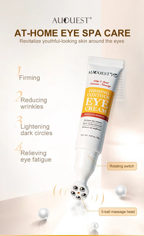 Peptide Anti Dark Circle Eye Cream Eye Bags Removal Caffeine Anti-Wrinkle Lifting Fine Lines Eye Cream Eyes Skin Care
