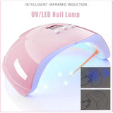 Nail UV Lamp 18LED Nail Dryer Suitable For All Gel Varnish Polishing And Curing With Timer Mode Suitable For Home Manicure Tools