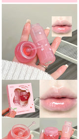 SENSORY PARTY Hydrating & Brightening Lip Mask - Deep Moisture, Lip Wrinkle Reduction, 24-Hour Hydration Lip Oil